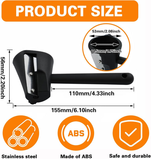 2 Carrot Peeler Pcs Carrot Curler Black Carrot Spiral Shred Slicer Root Vegetables Fruits Slicer Sharpener Garnishing