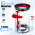 Upgraded Dust Bin Compatible with Dyson V10 Vacuum Cleaner, Large Bin Replacement for Dyson V10 Bin Part No. 969509-01