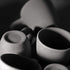 City to Cottage Ceramic Cappuccino Mug, 10oz Coffee Mug for Latte, Hot Chocolate, Tea, Daily Morning Drink, Black and