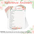 331 5 Sets (50 1 60 20 Sosation Pcs Bridal Shower Games Supplies, Cards Each) Wedding Games Cards, Put a Ring on It