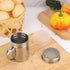 Accmor 2pcs Powdered Sugar Shaker Duster with Handle - Cinnamon Shaker Flour Sifter, 7oz Stainless Steel Fine Mesh