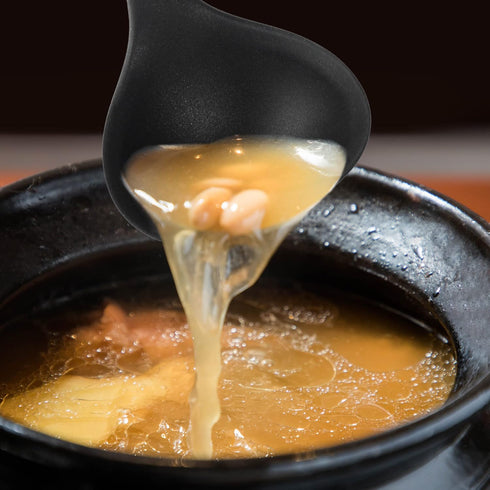 Silicone Soup Ladle Spoon Set of 2, Nonstick Large Skimmer Slotted Spoons, Heat Resistant Cooking Utensils.