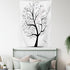 Lunarable Mathematics Room Tapestry King Size, Math Tree Branches Complex Formulas Print, Wall Hanging Bed Cover 30" X