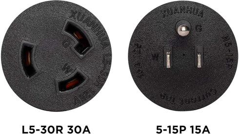 Westinghouse Outdoor Power Equipment 301156A Generator Plug Adapter, 5-15P to L5-30R