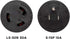 Westinghouse Outdoor Power Equipment 301156A Generator Plug Adapter, 5-15P to L5-30R