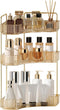 YCIA&DONE Corner Bathroom Counter Organizer, Makeup Organizer for Vanity, Skincare Cosmetic Perfume