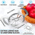 4.72 Inch 12 -304 AUBENR Extra Large Apple Slicer with Blades - Professional Heavy Duty Apple Cutter Stainless Steel