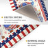 4th of July Drying Mat for Kitchen Counter, 18 x 24 in - Patriotic Gnomes Microfiber Dish Drainer Pad for Holiday Decor