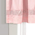 Lush Decor Night Sky Sequins Valance, Single, 84" W x 18" L, Blush & Silver - Extra Wide Kitchen Curtain