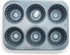 Fox Run Fluted Muffin Pan, Metallic, 14 x 10.5 x 2 inches