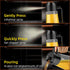 Cooking,2 1 Kitchen,16oz/470ml Oil Sprayer for in Olive Oil Dispenser Bottle for Spray & Pour Oil Dispenser