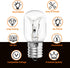 Belleone Microwave Light Bulb - Fits GE Kenmore Whirlpool LG Maytag, 125V 40W, 2PCS E17 Base