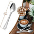 24 PCS 4.7 Demitasse Espresso Spoons set, Coffee Spoons for Coffee Bar, Stainless Steel Small Spoons for Dessert, Mirror Polished Tea Spoons for Hot Tea, Dishwasher Safe Espresso Accessorie