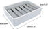 Ceramic Soap Dish - Stainless Steel Soap Holder for Bathroom and Shower, Double Layer Draining Soap Box