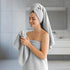 Set 6 35"x70" 100% 2 2 2 REDKISS Ultra Soft Bath Towels of Large | Microfiber, Highly Absorbent & Quick Dry | Grey