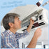 Pimoys 3 in 1 Set Air Conditioner Fin Comb with 1 Stainless Steel AC Coil Cleaner & 2 Evaporator Brushes