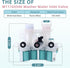 AMI PARTS W11165546 W11096267 Washer Water Inlet Valve Replacement for Maytag Whirlpool Kenmore Washing Machines