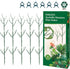PERSZEN 15 Pack Stackable Plant Support Stakes, Garden Trellis for Climbing Plants Indoor