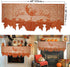 DoubleWood 20"x60" Thanksgiving Decor, Pumpkin Lace Table Runner, Fireplace Scarf, Fall Runner for Decoration
