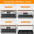 4 4 Spice Rack Shelf for Kitchen Stove, Over The Stove Shelf with Level Adjustable Height, Over Stove Spice Rack