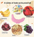 SATONBEYI 2Pcs Banana Case,Banana Holder for Lunch Boxes with Ventilation Holes,Reusable Banana Case Protectors Banana