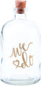 Wedding Accessories Sand Ceremony Decanter, We Do, 5.5-Inches