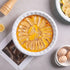 Sweejar Ceramic 10.4 Inches Pie Pan for Baking, Deep Fluted Non-Stick Pie Plate for Pumpkin & Apple Pie