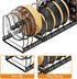 Expandable Pot and Pan Organizer Under Cabinet, Rack with 12 Size Dividers for Kitchen Cabinet and Pantry Storage