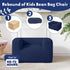 COMAX Bean Bag Chair for Kids, Stuffed Toddler Couch for Boys and Girls, Corduroy Lazy Sofa Filler with Shredded Sponge