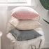 MIULEE Pack of 2 Decorative Velvet Throw Pillow Covers, 20x20 Inch Cream White Cushion Case for Sofa