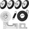 Dryer Drum Roller Replacement Compatible with LG Models, Includes Roller Kit & Dryer Belt