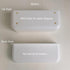 2 Styles Adhesive Plastic Floating Shelves Stick on Wall Mounted Shower Organizer Caddy for Bathroom Kitchen Cabinet
