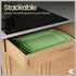 Bakken- Swiss Set Commercial Sets, 450 Set 6 BAKKEN Kitchen Baking Pan - Nonstick Green Marble Coating, Grade Carbon