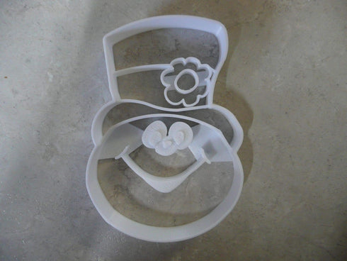 Frosty Themed Snowman Face Head Movie TV Character Christmas Cookie Cutter Made in USA
