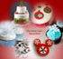 ilauke 6PCS Snowflake Cookie Cutters Decorating Fondant Embossing Tool - Christmas Plunger Cake Cutter