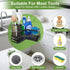90-Degree Countertop Fikoksol Large Sponge Holder for Kitchen Sink, Sink Caddy Organizer with Dish Brush Holder
