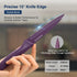 Paring Knife with Cover, Paring Knives Set of 4, 4.5" Paring Knife Set of Premium Stainless Steel, Small Kitchen Knife Set for Fruit and Vegetable, Ergonomic Knife Handles for Versatility by Gourmetop