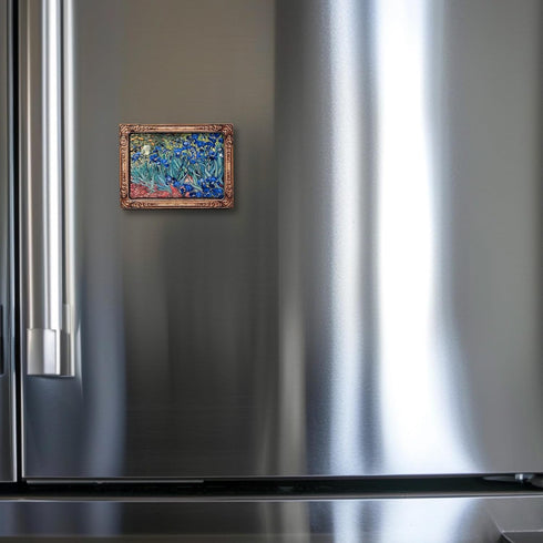 Van Gogh Irises Refrigerator Magnet - City-Souvenirs (22554)