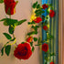 Fielegen 20 LED Rose Vine Lights with Timer, Artificial Flower Garland String