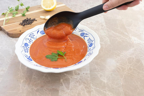 Fox Run Utensil Set - Nylon Ladle, Slotted Spoon, Spoon, Turner, and Spatula