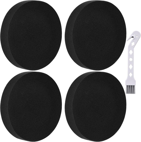4 Pack 1608225 Filter for Bissell Cleanview Swivel Rewind, Replacement Part for Upright Vacuum Models 3836 3197A 2252