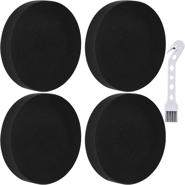 4 Pack 1608225 Filter for Bissell Cleanview Swivel Rewind, Replacement Part for Upright Vacuum Models 3836 3197A 2252