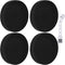 4 Pack 1608225 Filter for Bissell Cleanview Swivel Rewind, Replacement Part for Upright Vacuum Models 3836 3197A 2252