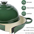 500F, 6 Dutch Oven for Bread Baking, Bread Oven, Enameled Cast Iron Dutch Oven, Bread Pot with Dome Lid, Oven Safe up