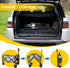 220Ibs Foldable Wagon Cart, Collapsible Wagon Cart with Heavy Duty Wheels, Portable Folding Utility Wagon