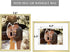 Golden State Art Gold 8x10 Aluminum Frame for 8 x 10 Picture or 5x7 Photo with Mat - Shatter-Resistant Glass