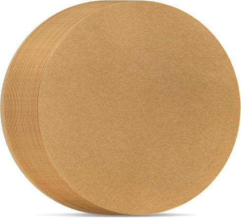 9 Inch Parchment Paper Rounds, 100PCS Unbleached Precut Baking Sheets for Round Cake Pans, Springform Pan