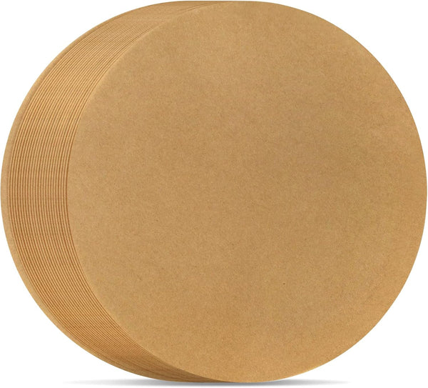 9 Inch Parchment Paper Rounds, 100PCS Unbleached Precut Baking Sheets for Round Cake Pans, Springform Pan