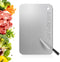 Kacitalone Tavano Titanium Cutting Board,100% Pure Titanium Cutting Boards for Kitchen,Double-side Available Cutting