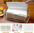 1 Pack Countertop 5mm (1) Acrylic Paper Towel Holder, Napkin Dispenser for C-Fold, Multi-Fold & Trifold Paper Towels